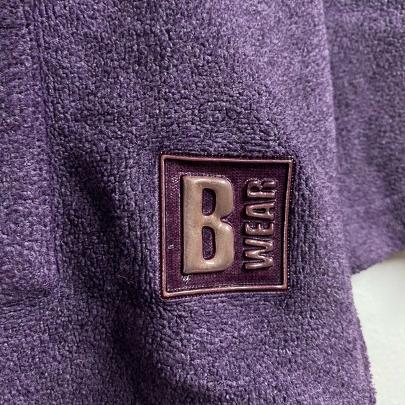 Vintage 90s Boca Canada Pull over Fleece Hoodie - Picture 3 of 5